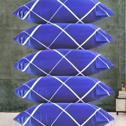LUXURY Polyester Fibre Solid Sleeping Pillow Pack of 5-image-63