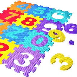 kelosk Puzzle Foam Mat for Kids Interlocking Learning A-Z& 0-9 Rug Play Soft Floor Toy image 5