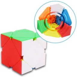 authfort Combo Set of Speedcubing Bundle Pyraminx Megaminx Mastermorphix Skewb Cubes image 5