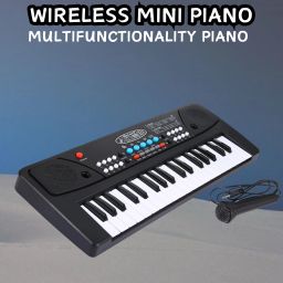 (Piano Keyboard) Toy with 37 Key, Recording and Mic, Adapter for DC Power A17 (Piano Keyboard) Toy with 37 Key, Recording and Mic, Adapter for DC Power A17 Analog Portable Keyboard-image-89
