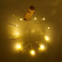 20 LEDs 2.01 m Yellow Steady String Rice Lights-26