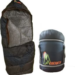 Mountaintop Army -20 Degree (7 FEET) Portable Backpackers, Traveling Camping Sleeping Bag-image-37