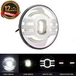 7 Inch Round LED Headlight Headlight Motorbike LED for Royal Enfield (12 V, 75 W)-picture-21