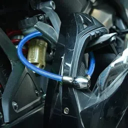 Aluminium Key Lock For Helmet-4