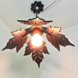 ™ 155 Fancy Wooden Ceiling Lights,Hanging Lamps,( With Gold Bulb )Ceiling Lamp pendant lamp shade For Living Room,Bedroom,Lobby,office,Restaurant,Dining Hall,Home decoration,Study Room Pendants Ceiling Lamp-image-46