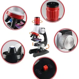 zuuluzrs Microscope Educational Toy Real Working Microscope for Kids OFFER image 5