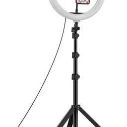 Treadmill Tripod Accessory Combo for All smart phone, DSLR (Black, White) Ring Flash-image-11