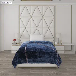monte carlo Printed Single Mink Blanket for Heavy Winter image 3