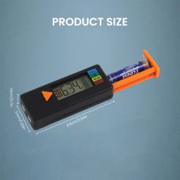 zomei Battery Tester Universal Tool for Home Travel Use Digital Voltage Tester image 2