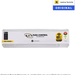 realme techlife 2024 Model 1.5 Ton 5 Star Split Inverter Smart AC with Wi-fi Connect- White image 2
