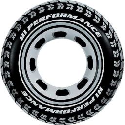 Swimming Pool Tube for Black Wheel Tire Swimming Ring(Black, Pack of 1) Swimming Cap-image-74