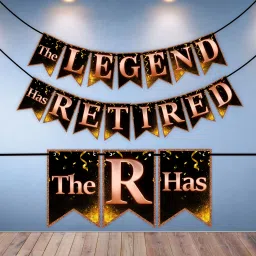 The Legend Has Retired Banner, Retirement Party Banner Banner-image-29