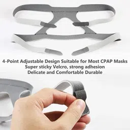 Headgear Strap for ResMed Series, CPAP Mask,Standard (Headgear Only) Face Shaping Mask-0