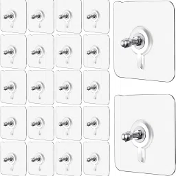 Self Adhesive Waterproof No Drilling Wall Sticker Hook 5-image-83