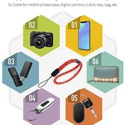 Bwogue Multipurpose Hand Wrist Strap-Adjustable Nylon Strap for Mobile,USB,Flash Drives Strap image 4