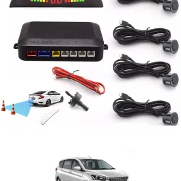 Car Universal Black 4 Ultrasonic Reverse Parking Sensor-95 4 Parking Sensors, Compact Screen Distance Display with Sound Warning Parking Sensor-image-78