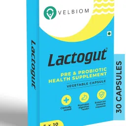 Lactogut Probiotic|For Acute Digestion Issue|Gut Health|Immunity Plain Capsules-image-32