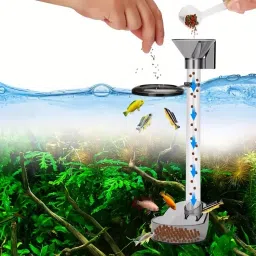 2 in 1 Aquarium Fish and Shrimp Food Feeder|Hang on Type|Easy to Attach Aquarium Tool-image-75