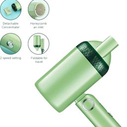 MMTELECOMM Hair Dryer with 1200W Power and Compact Foldable Body Hair Dryer-image-46