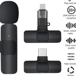 imad NEW TRUE NOISELESS MICROPHONE FOR C TYPE AND I PHONE Microphone image 3
