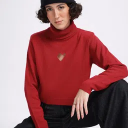 glitchez Laidback Love Heart-Shaped Cut-Out Acrylic Drop-Shoulder Pullover-picture-21