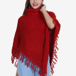 JoE Hazel Women Acrylic Poncho-40