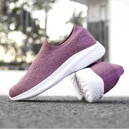 bacca bucci Women Purple Mesh Breathable Walking Non-Marking Sports Shoes-47