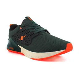 Sparx Men Green Mesh Running Non-Marking Shoes-0