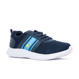 Khadims Men Navy Blue Textile Running Non-Marking Shoes-picture-11