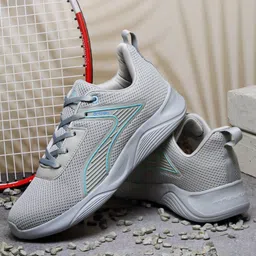Action Men Mesh Running Non-Marking Sports Shoes-image-80