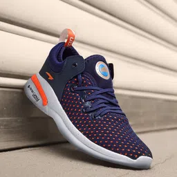 ASIAN Men Navy Blue Mesh Running Shoes-picture-11