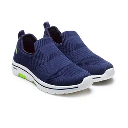 Action Men Navy Blue Mesh Running Shoes-picture-12