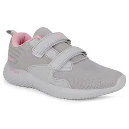 Campus Women Grey Mesh Running Shoes-image-7