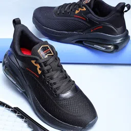 ABROS Men Mid-Top Lace Up Mesh Running Shoes-image-11