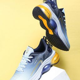 ABROS Men Hyper Beads Lace Up Mesh Running Shoes-11