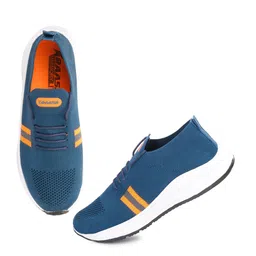 KRAASA Men Blue Textile Running Shoes-picture-14