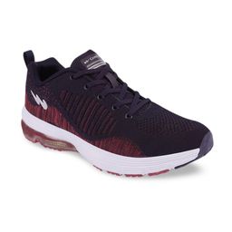 Campus Men Navy Blue Mesh Mid-Top Running Shoes-picture-18
