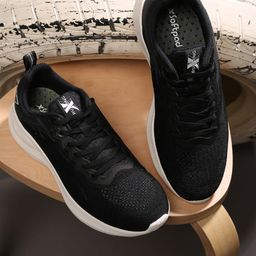 Xtep Women Black Textile Running Shoes-picture-43