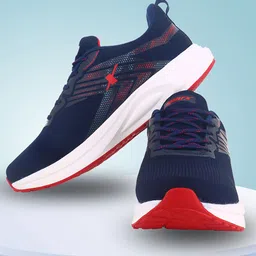 Sparx Men Textured Lace Up Running Shoes-picture-23