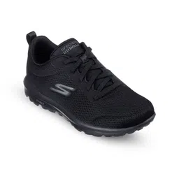 Skechers Women Self Design Round Toe Non-Marking Lace Ups Walking Shoes-image-29