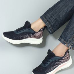 Carlton London sports Women Flyknit Mesh Walking Shoes-picture-57