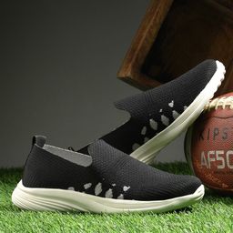 The Roadster Lifestyle Co. Women Black Flyknit Comfortable Training Shoes-image-56