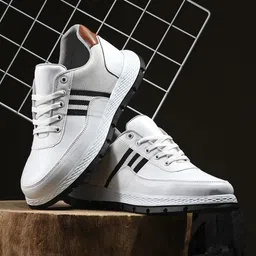 The Roadster Lifestyle Co Men PU Running Casual Training Sports Regular Shoes-image-32