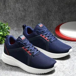HRX by Hrithik Roshan Men Navy Blue Memory Foam Mesh Running Shoes-picture-12