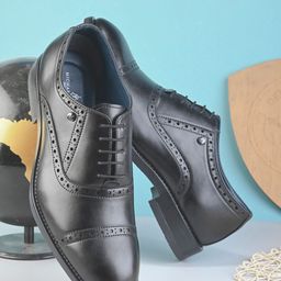 MICHAEL ANGELO Men Formal Leather Brogue Shoes-85