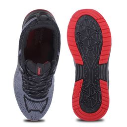 Sparx Men Black Mesh Running Non-Marking Shoes image 2