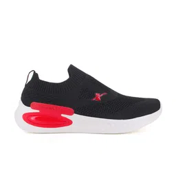 Sparx Men Black Mesh Running Non-Marking Shoes image 2