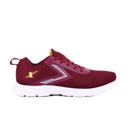 Sparx Men Maroon & White Mesh Running Shoes image 3