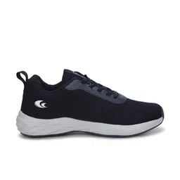 Allen Cooper Men Navy Blue Mesh Running Non-Marking Shoes image 2