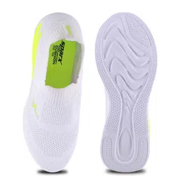 Sparx Men White Mesh Running Non-Marking Shoes image 5